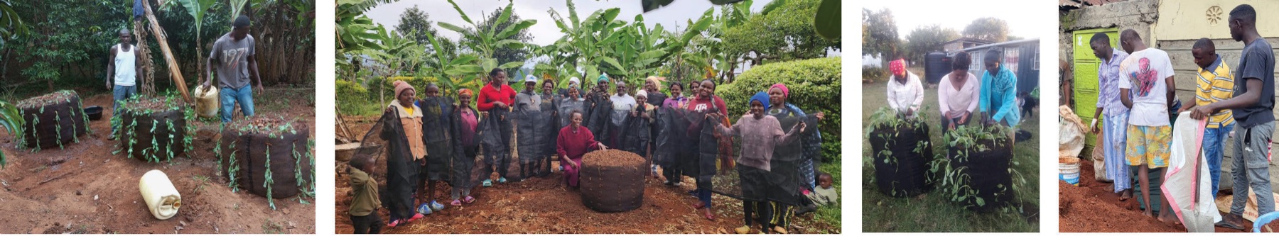 100 Humanitarians Garden Tower groups in Kenya