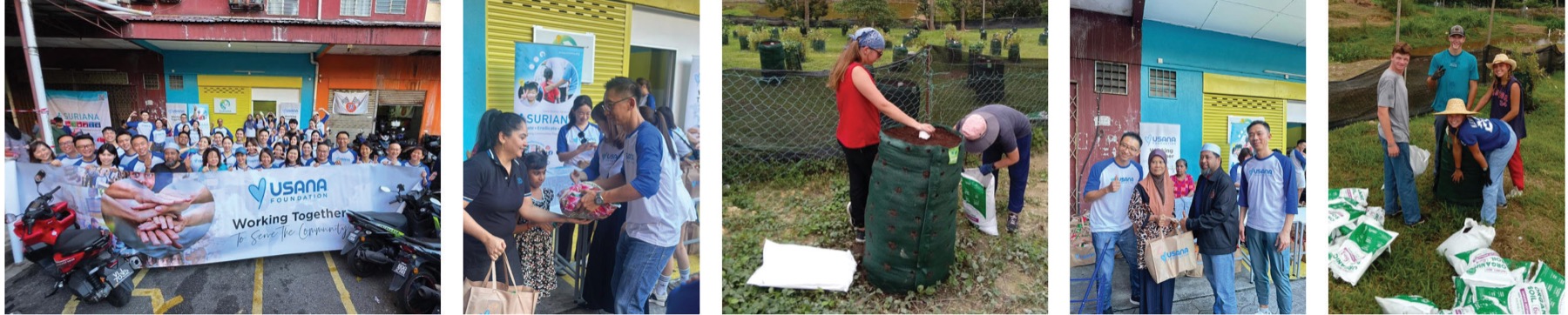 HXP volunteers and food relief in Malaysia