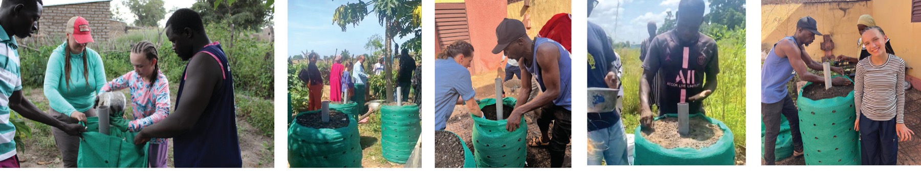 Garden Tower training in Oulessebougou