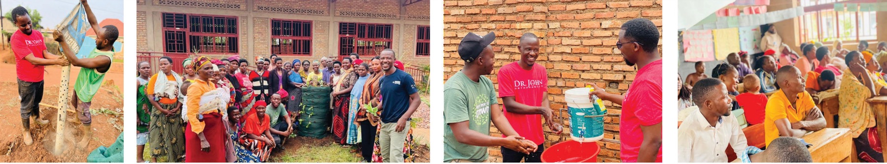 Live for One students and families in Kayonza